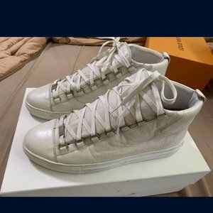 Balenciaga Arena White Mens Sneakers Size 42